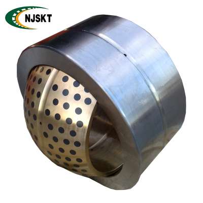 Industrial Machinery Radial Spherical Plain Bearings 25*56*31mm size GEBK25S